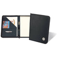 Silver Zippered Writing Portfolio Z2970