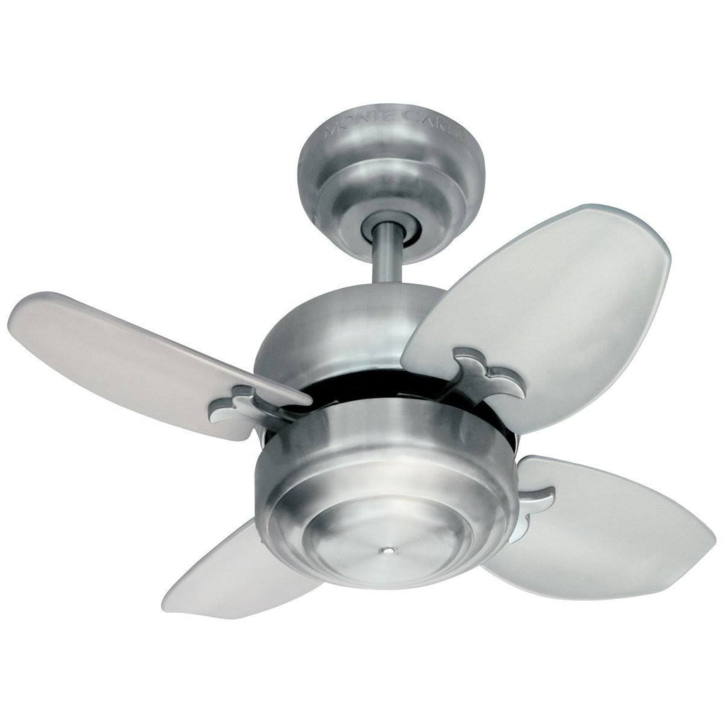 White 4-Blade 20x22 Mini Indoor Ceiling Fan U1433