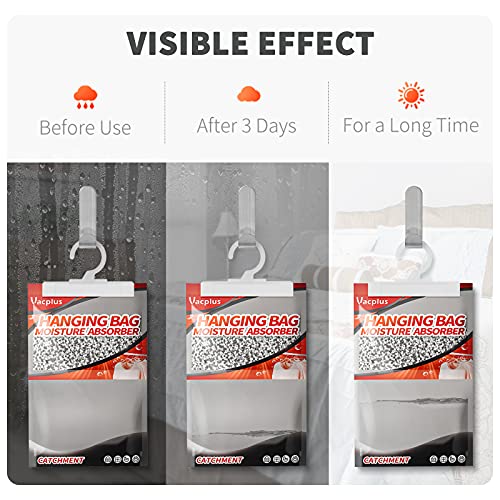 Hanging Closet Dehumidifier Bags 10 Pack 9.8 OZ Z480