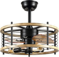 20'' Bladeless Ceiling Fan with Lights Remote Control S5628