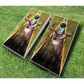 White Cornhole Set N239