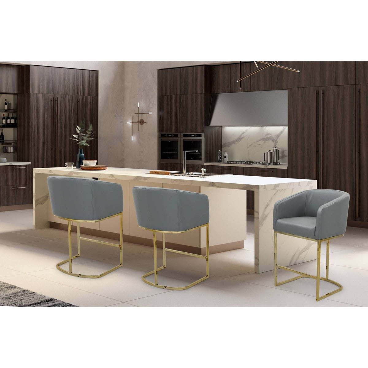 Grey Counter Stool V292