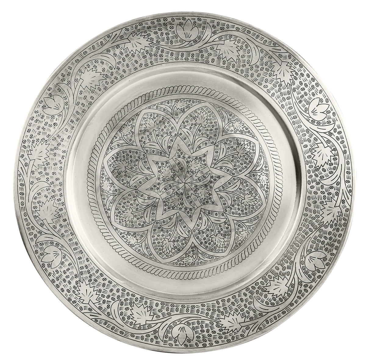 Etched Round Tray Table U504