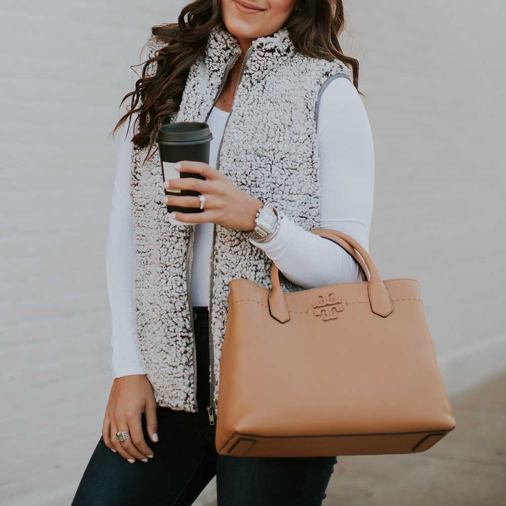 Faux Fur Sherpa Fleece Vest N1621