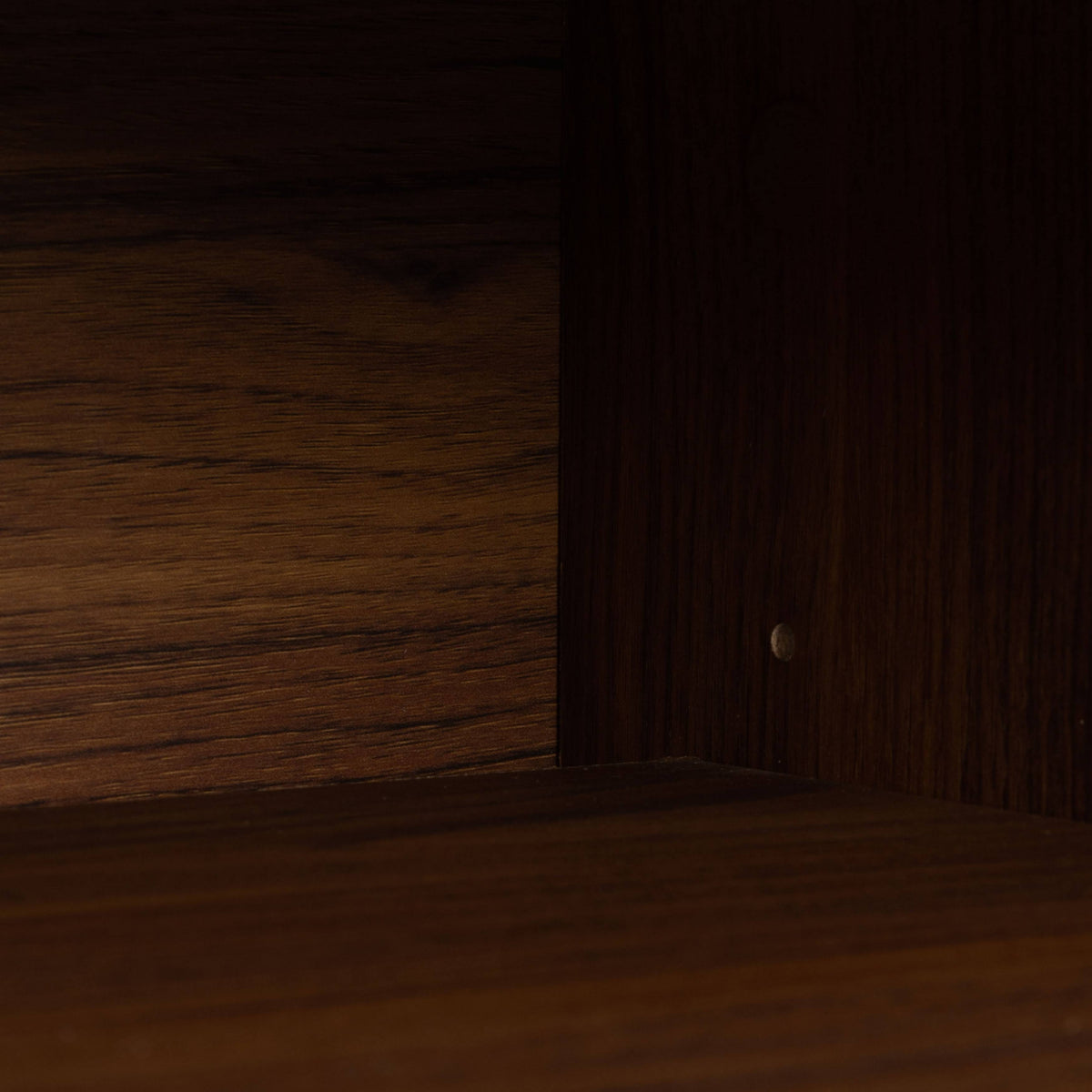 Walnut 2-Shelf Media Stand Q393789