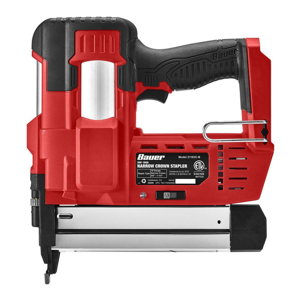 20V Cordless 18 Gauge Narrow Crown Stapler C64509