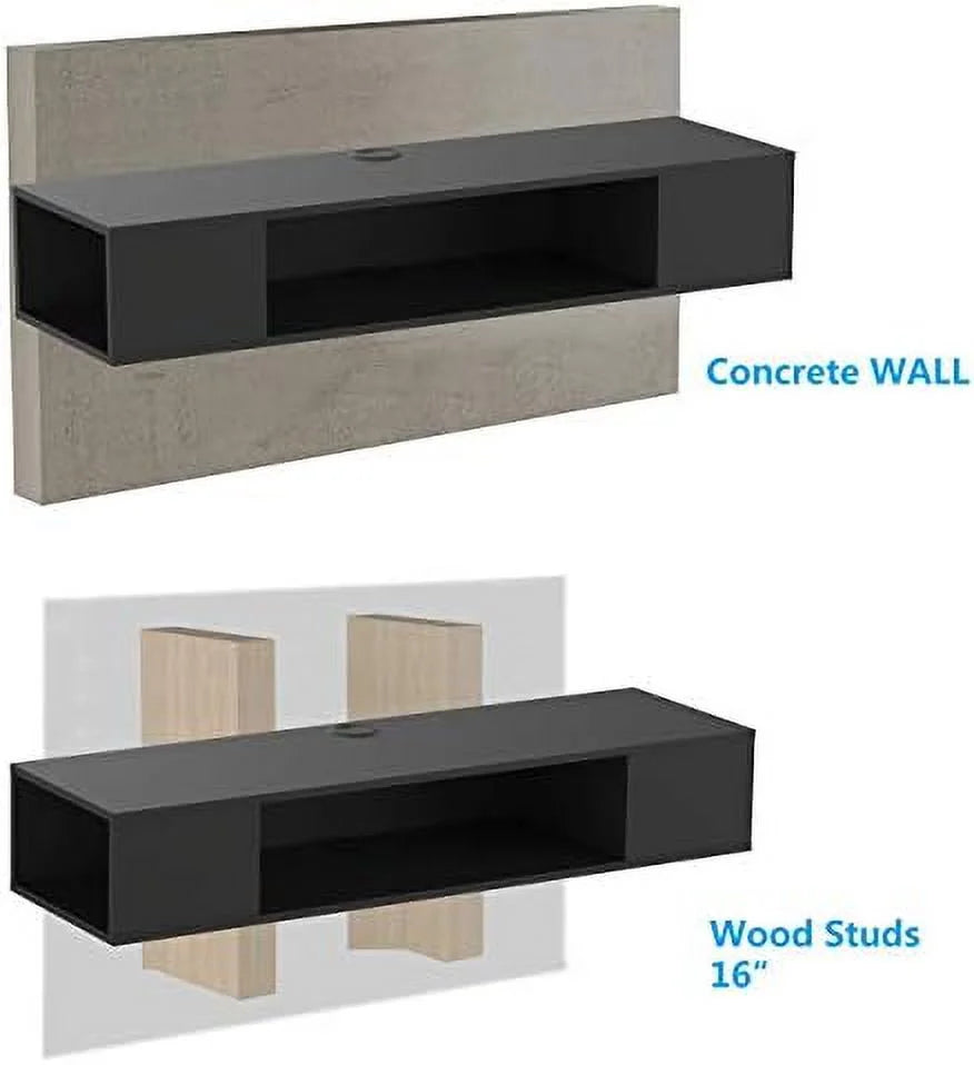 Floating Wall Mounted TV Stand Media Console Q5633
