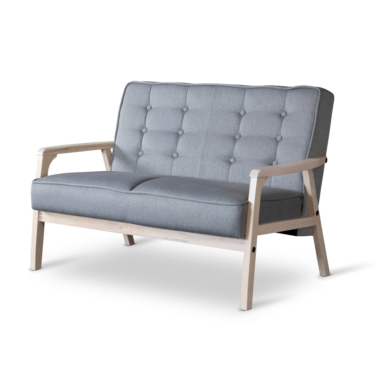 Gray Loveseat J3698