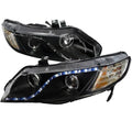 Black Projector Headlights D149416