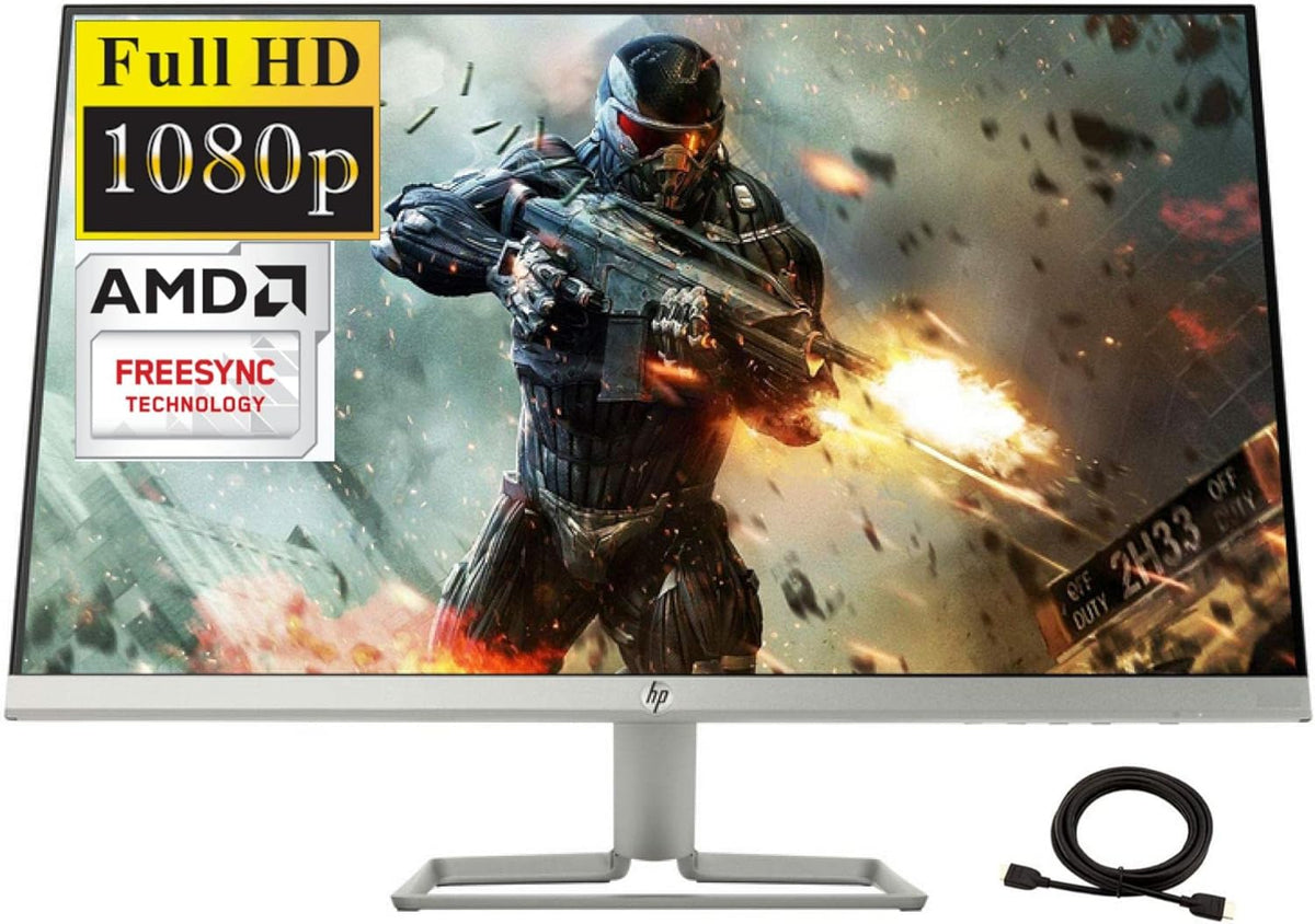 24 Widescreen IPS LED FHD 1080P Anti-Glare Monitor, 5 ms Response Time, FreeSync, HDMI VGA U12642