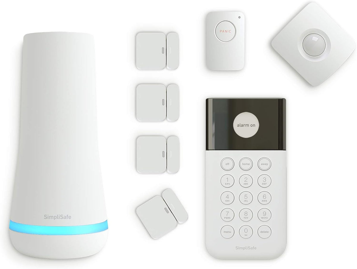 9 Piece Wireless Home Security System with HD Camera S4388
