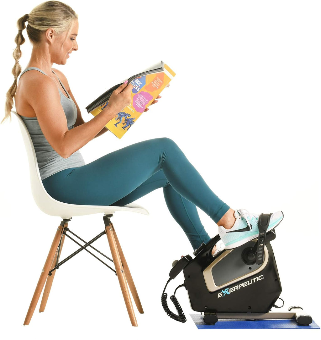 Black Motorized Electric Pedal Exerciser R5809