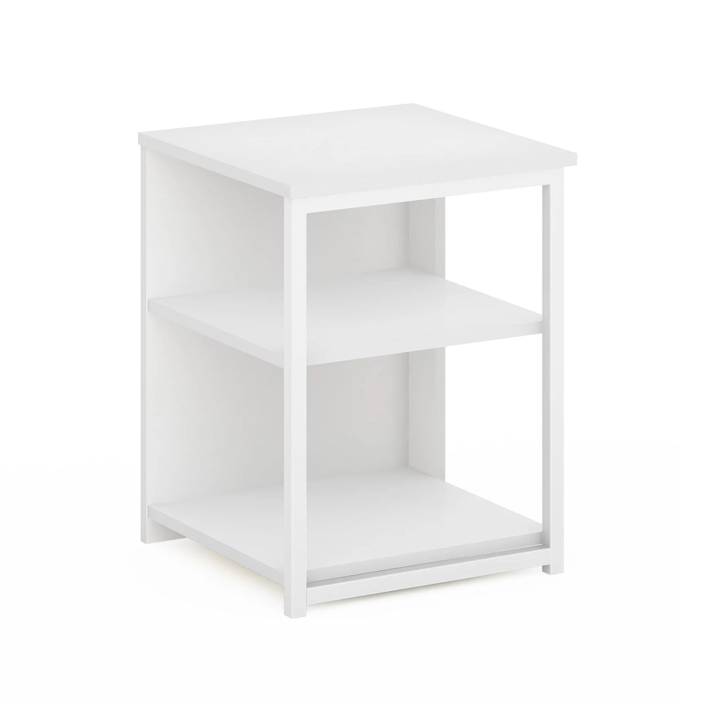 Solid White End Table E19447