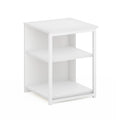 Solid White End Table E19447