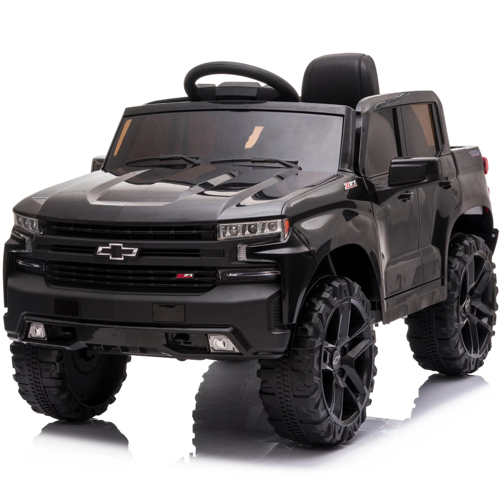 12V Battery Powered Licensed Chevrolet Silverado Truck - Red M11250