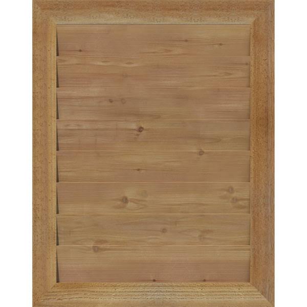 20x22W x 16x22H Unfinished Non-Functional Vertical Gable Vent E393384