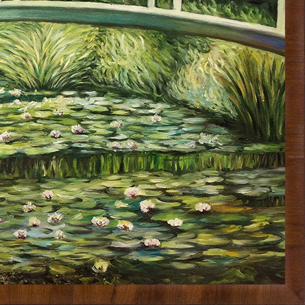 White Water Lilies Pre-Framed T755
