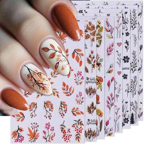 Varied Holiday Nail Art Stickers V29529