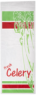 Clear Low Density Printed Celery Bag 1 Mil C787551