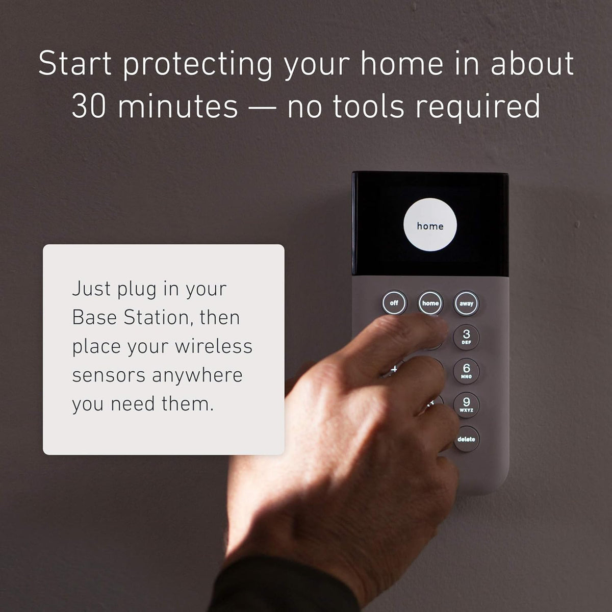 9 Piece Wireless Home Security System with HD Camera S4388