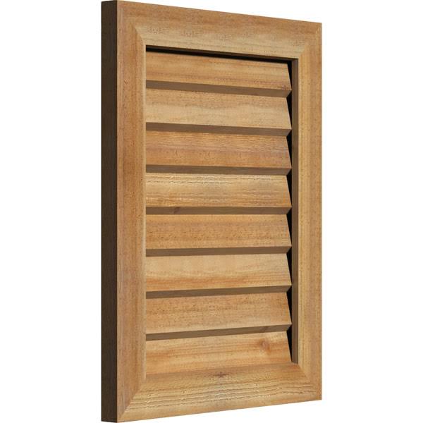 20x22W x 16x22H Unfinished Non-Functional Vertical Gable Vent E393384