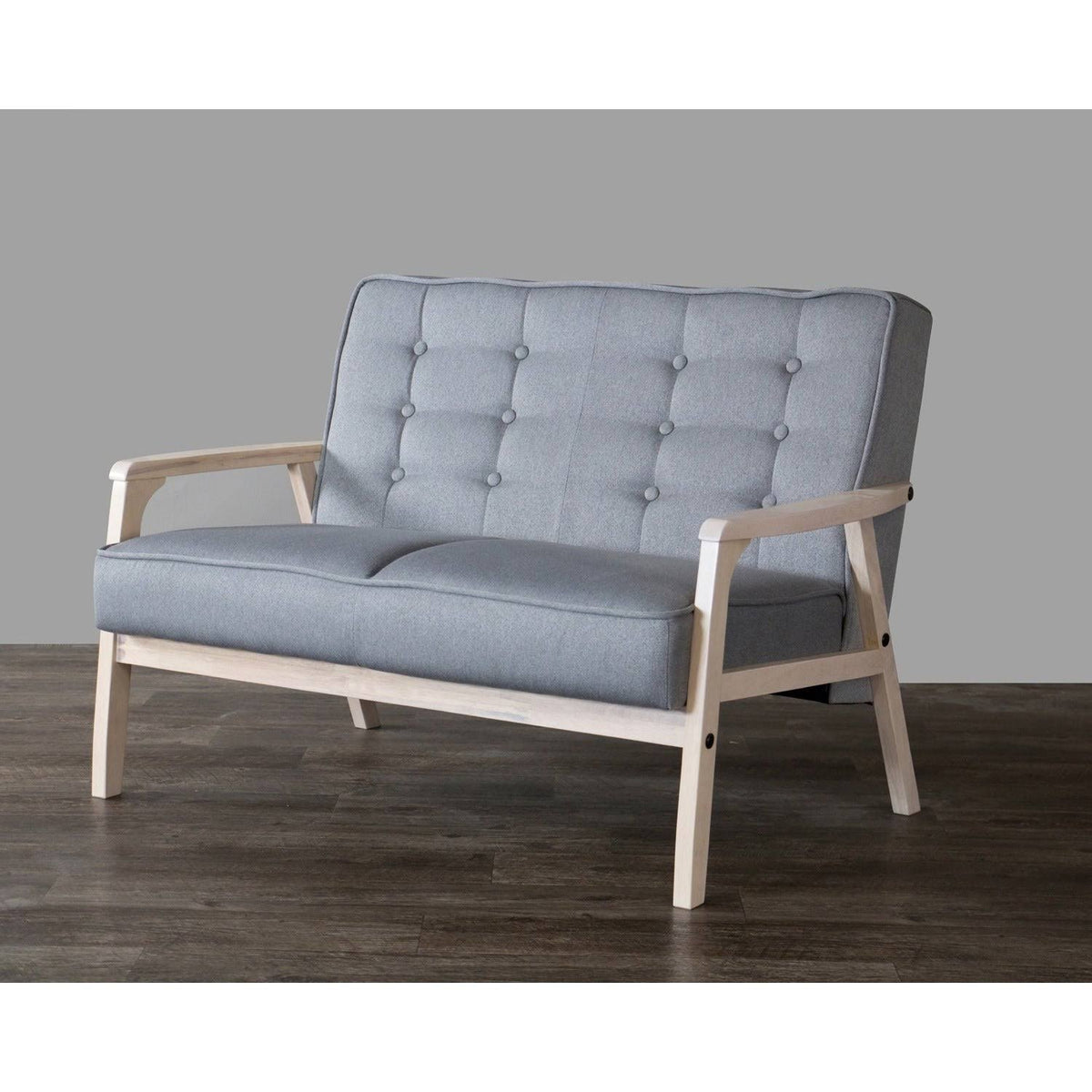 Gray Loveseat J3698