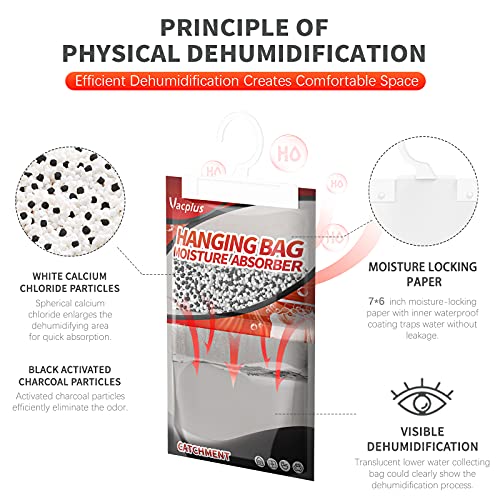 Hanging Closet Dehumidifier Bags 10 Pack 9.8 OZ Z480
