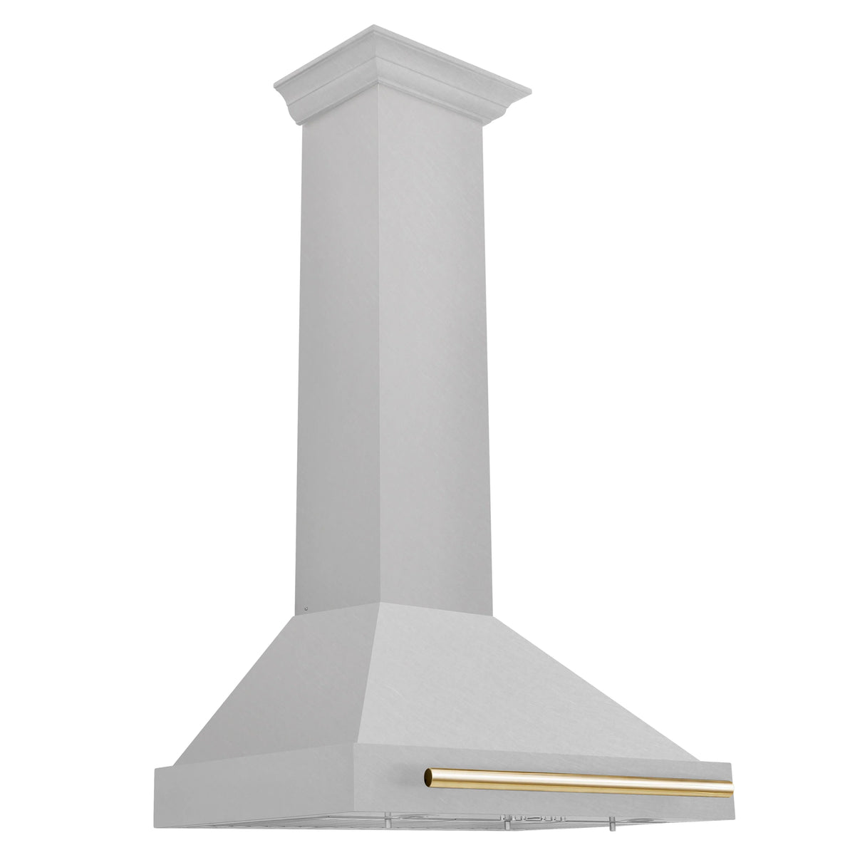 30 Inch Stainless Steel Range Hood with Gold Handle P3278