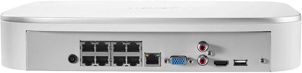4K 8-Channel NVR System with 6 4K 8MP IP Cameras, 3TB Hard Drive I2714