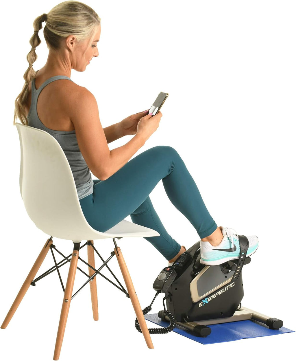 Black Motorized Electric Pedal Exerciser R5809