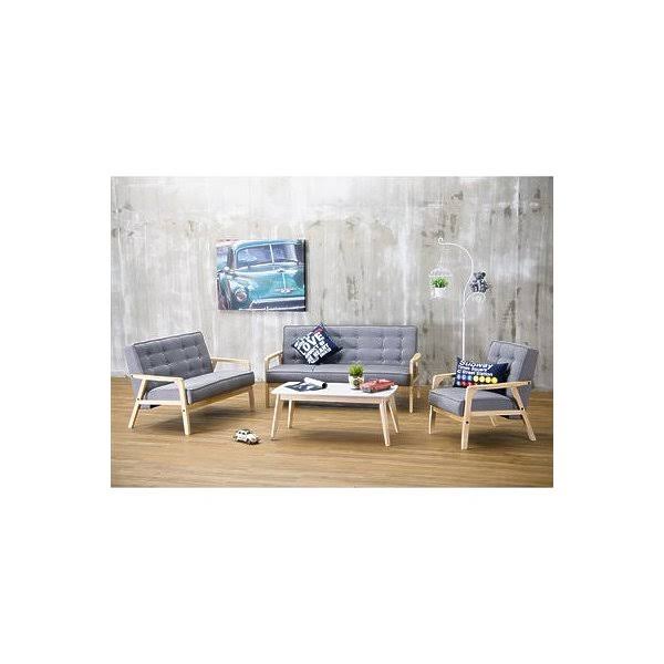 Gray Loveseat J3698