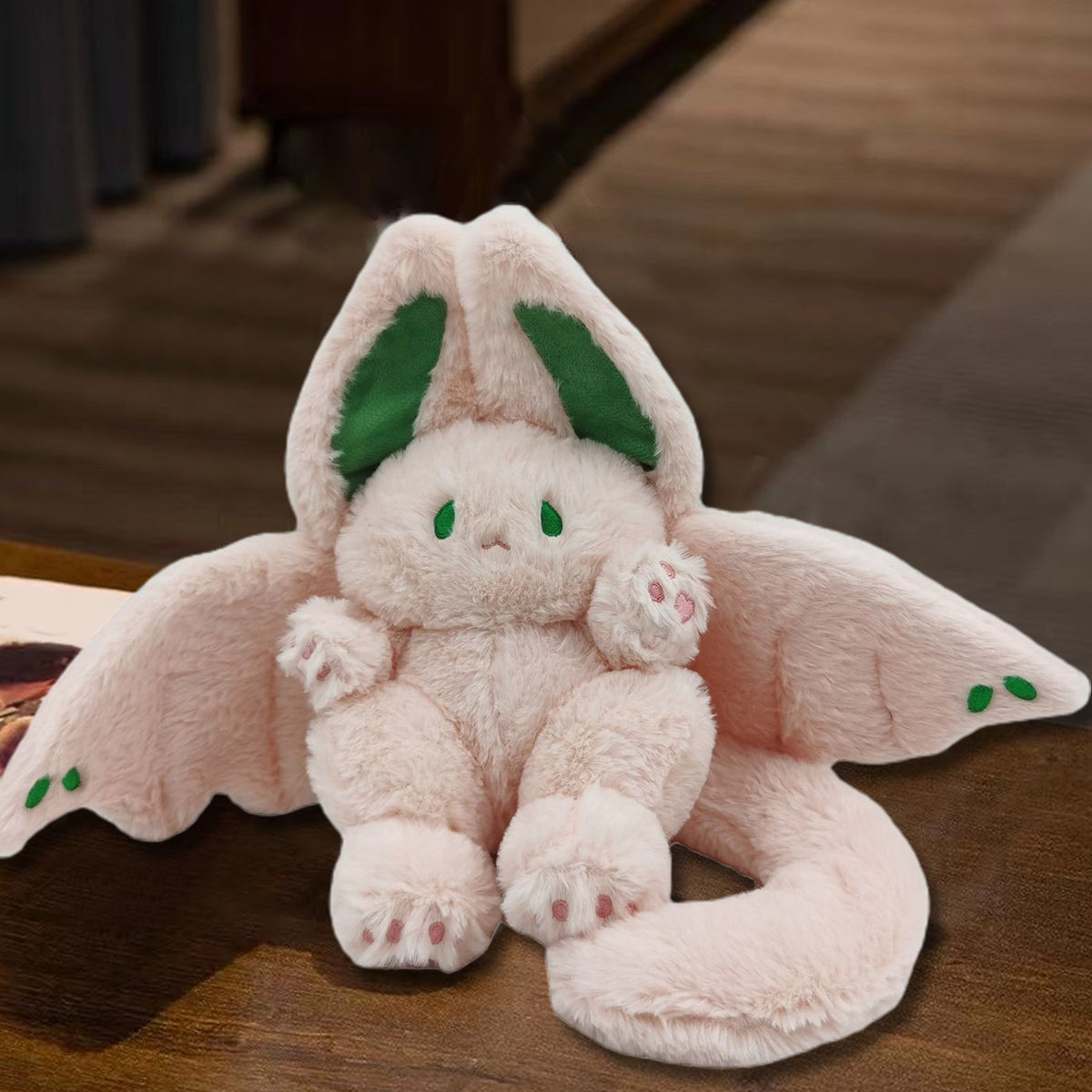 Pink Plush Toy with Wings A252902