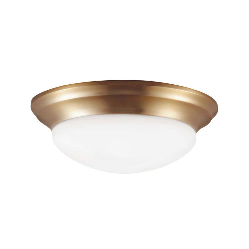 Bronze Three Light Flush Mount M380