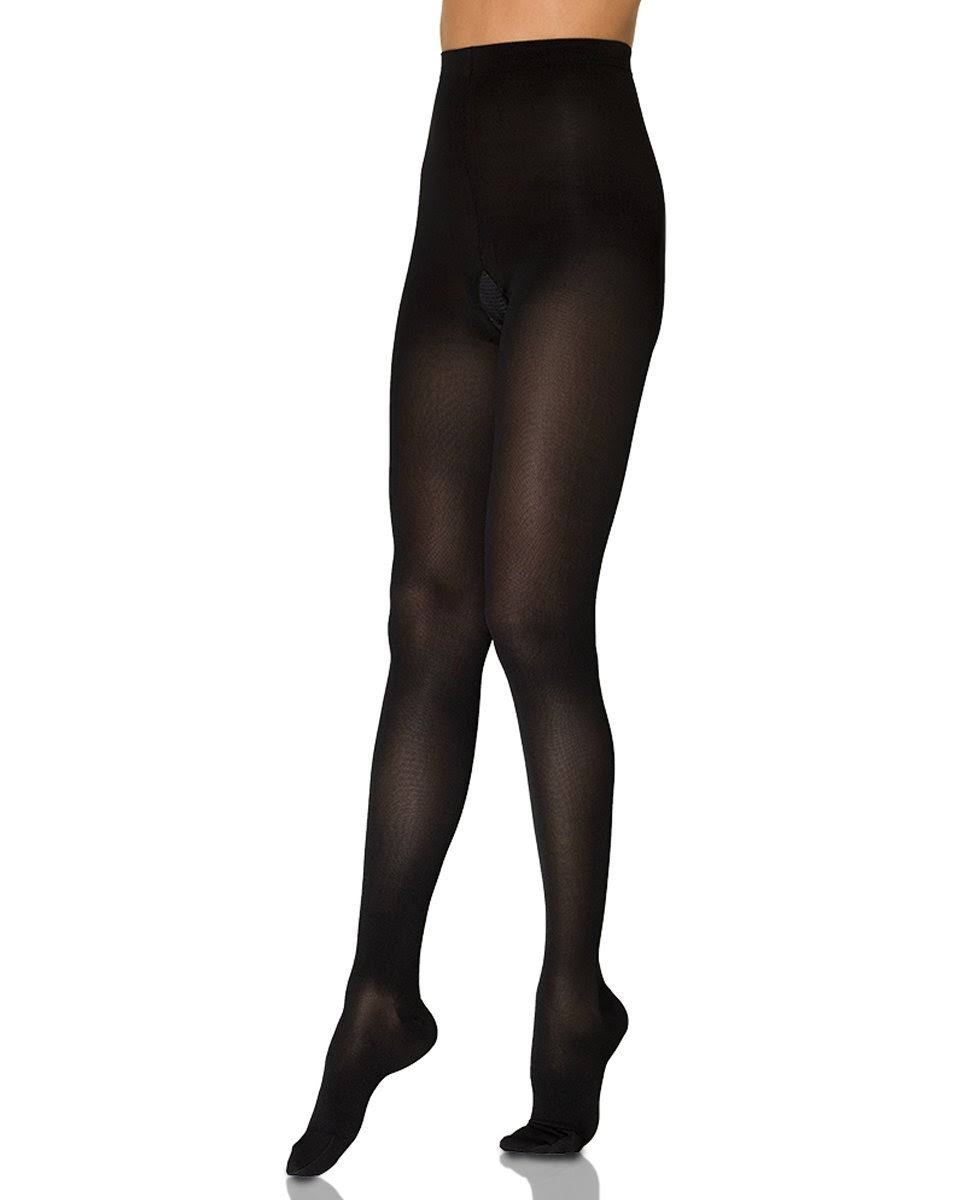 20-30 mmHg Select Comfort Pantyhose Black Q197
