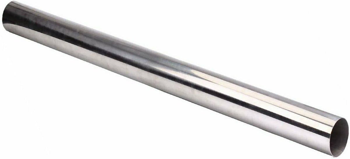 2.5'' OD T-304 Stainless Steel Exhaust Pipe Tubing 4ft. Long Pack of 2 K480