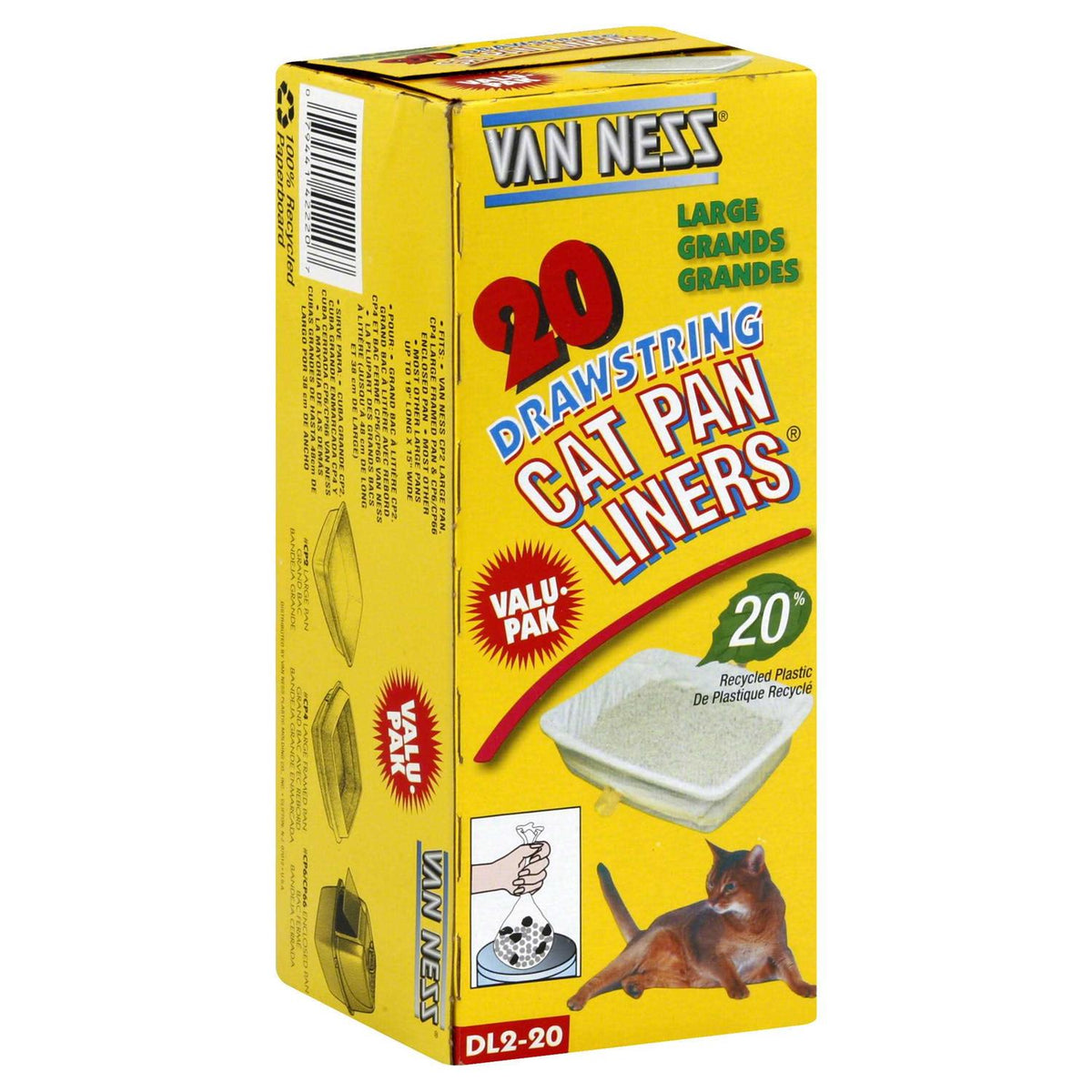 Drawstring Cat Pan Liners I229