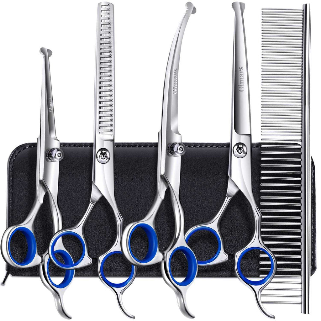 6 in 1 Dog Grooming Scissors Stainless Steel T6749