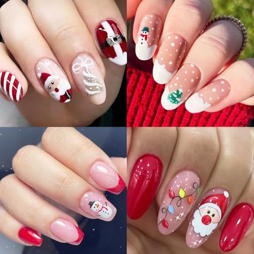 Varied Holiday Nail Art Stickers V29529