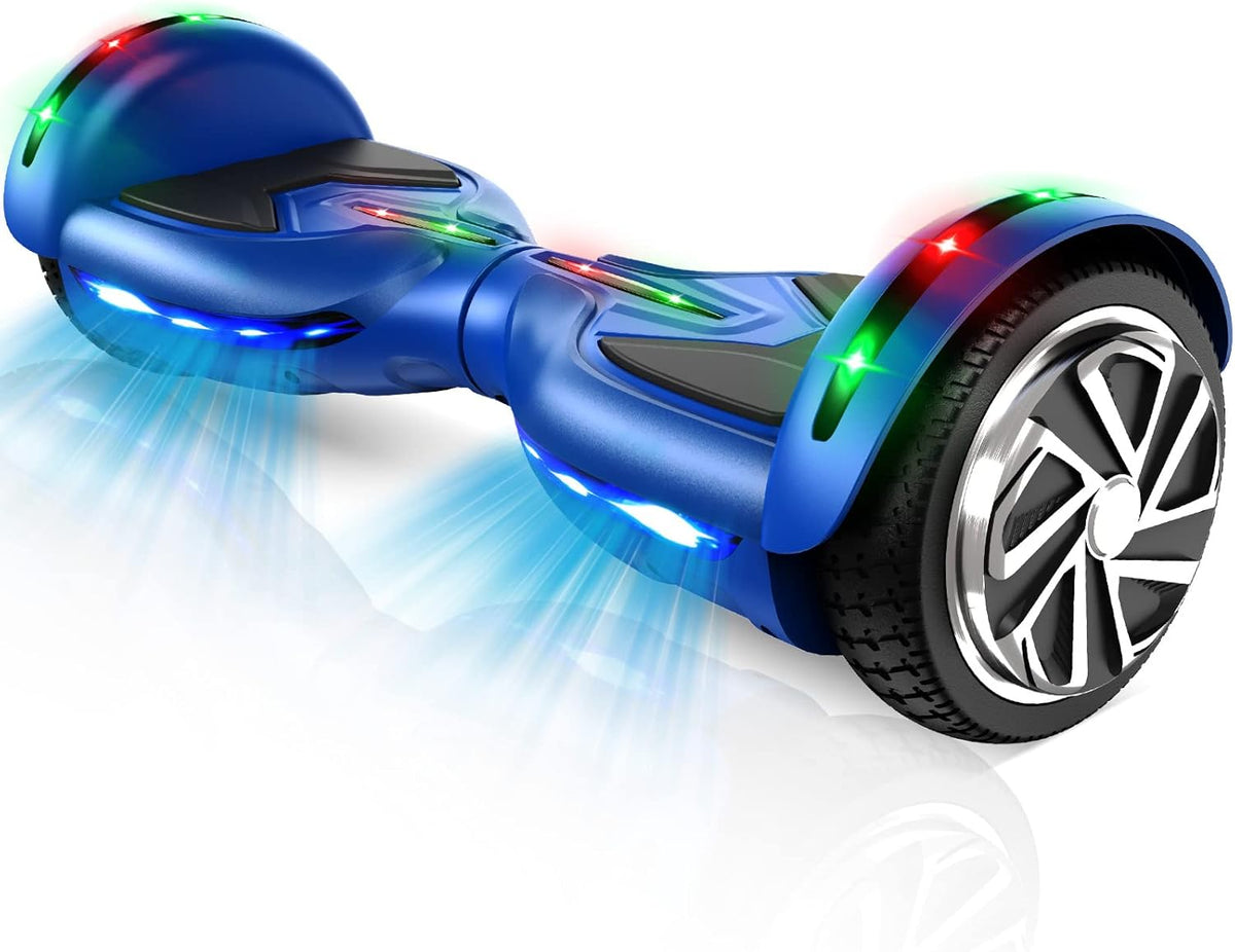 6.5 inch All Terrain Self Balancing Hoverboard with Bluetooth and LED Lights P77413