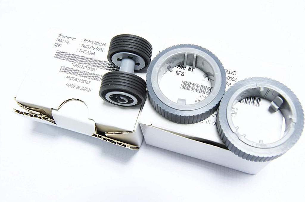 Scanner Brake and Pick Roller Set with Clean Wipe I670