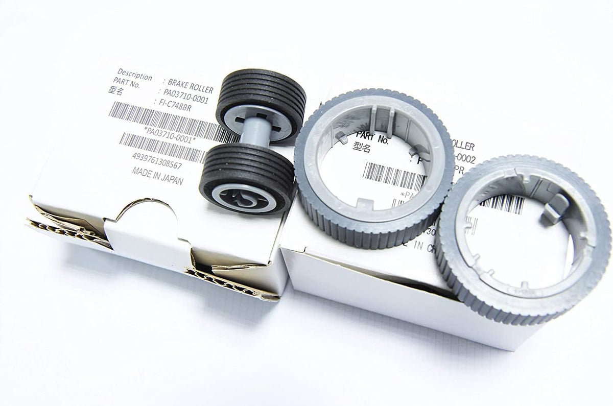 Scanner Brake and Pick Roller Set with Clean Wipe I670
