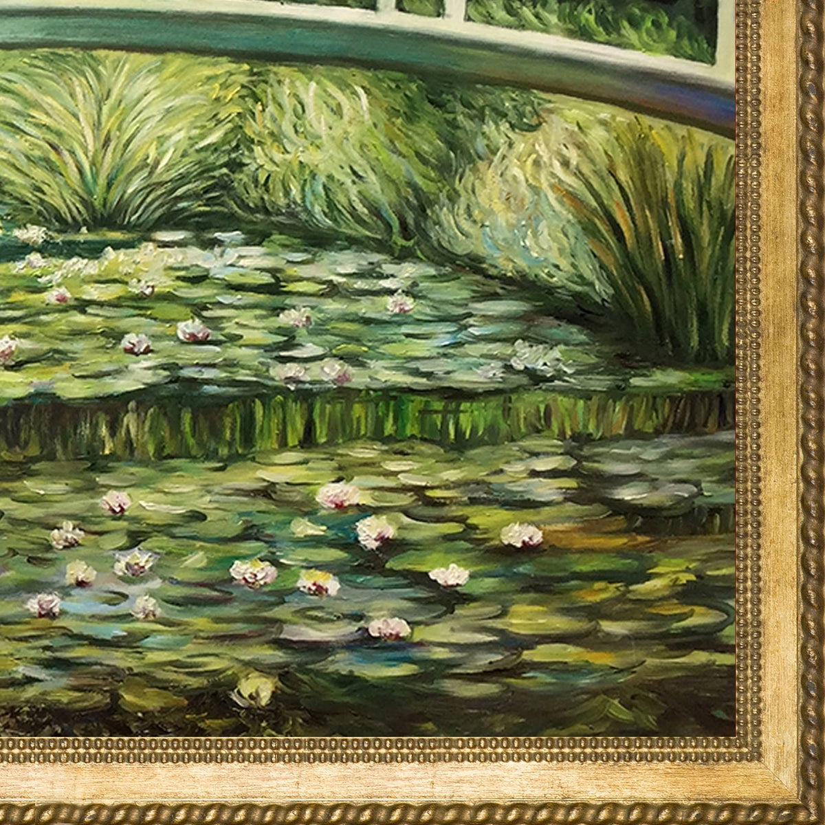 White Water Lilies Pre-Framed T755