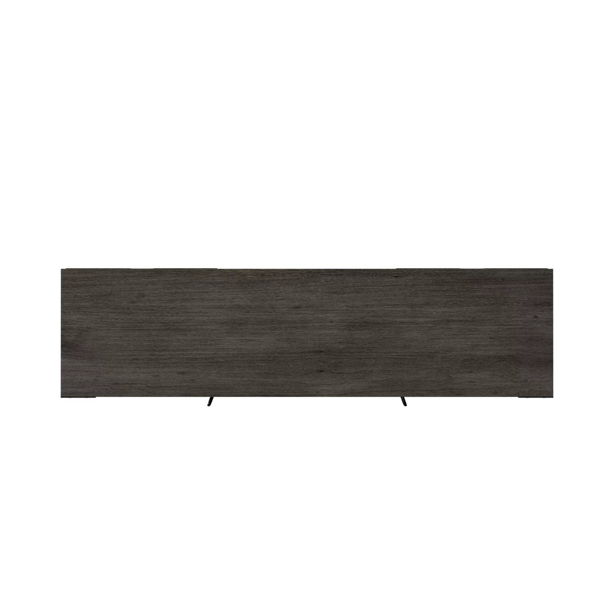 Weathered Gray TV Stand with Planked Doors K16482