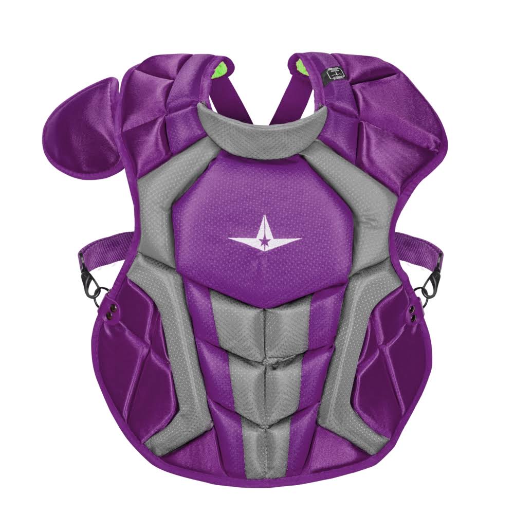 Black/Orange Chest Protector Y4404