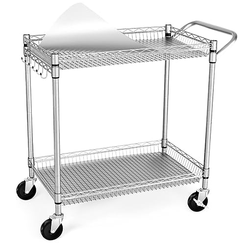 Heavy Duty Rolling Utility Cart with Wheels S528