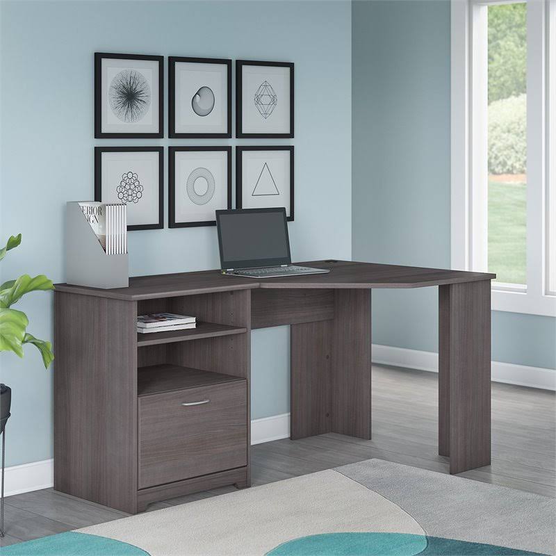 Heather Gray Corner Desk G1982