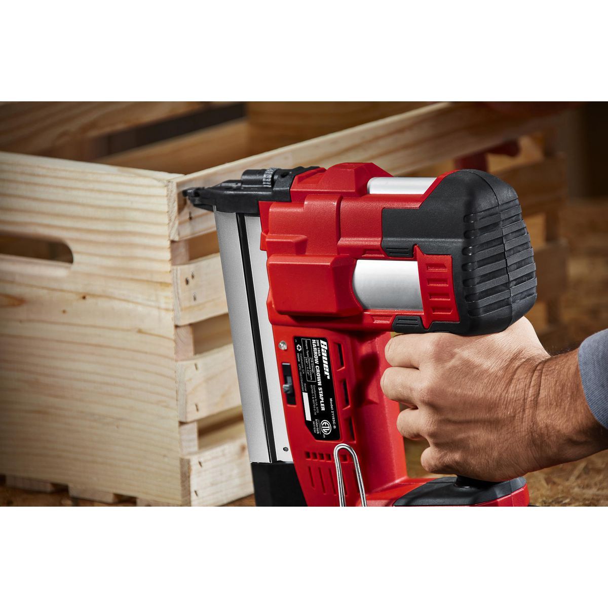 20V Cordless 18 Gauge Narrow Crown Stapler C64509