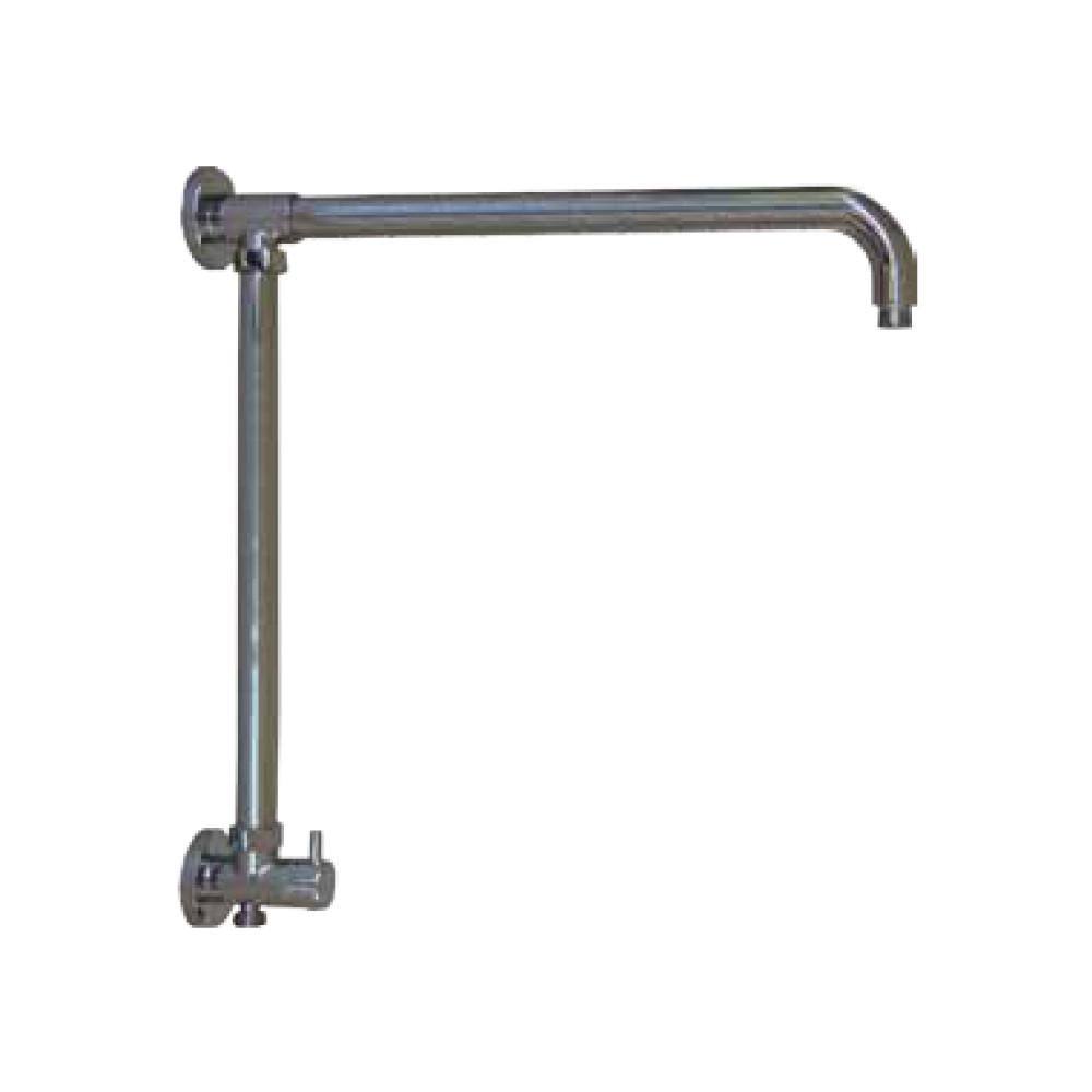 Chrome Vertical Riser with Shower Arm and Built in Diverter D20768