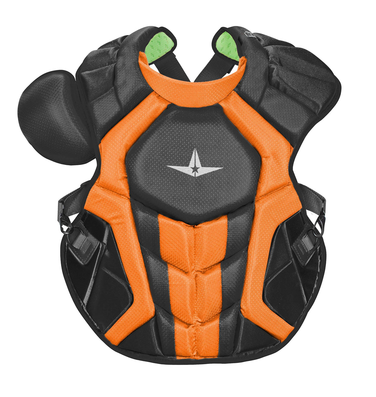 Black/Orange Chest Protector Y4404