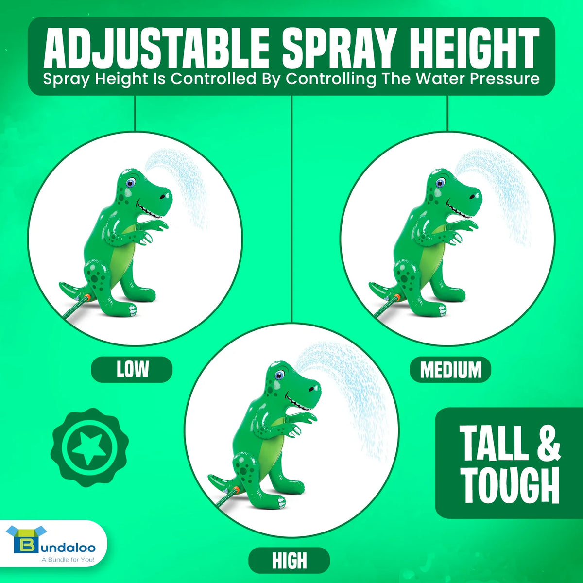 Inflatable Dinosaur Sprinkler Outdoor Water Toy Z727082